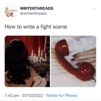 How to write a fight scene